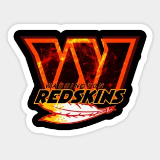 washington redskins football logo Sticker